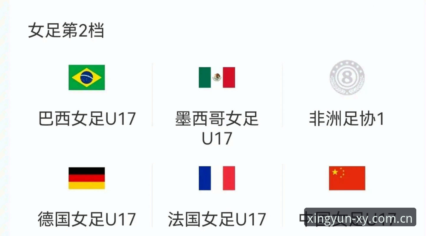 资深用户分享：U17世界杯抽签结果揭晓，从专业视角解读中国男女足出线前景